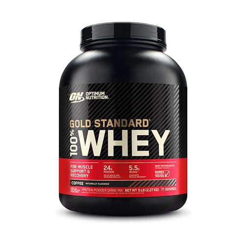 Optimum Nutrition Gold Standard 100% Whey Protein Powder, Coffee, 5 Pound Optimum Nutrition uk supplements
