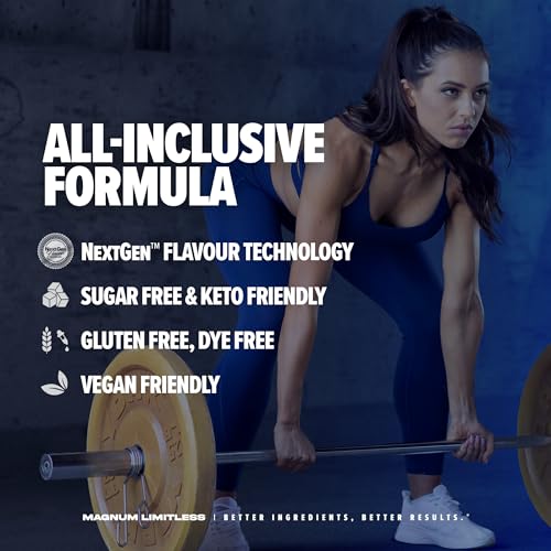 LIMITLESS Magnum 504g - Muscle Workout Powder, Sport Pre Workout for Men and Women LIMITLESS uk supplements