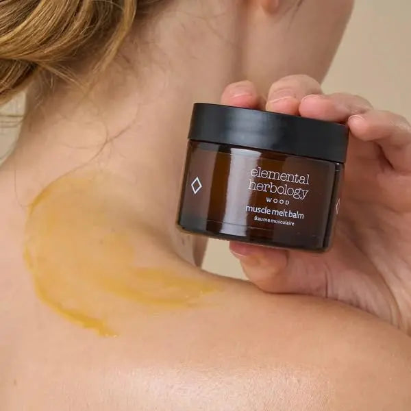 Elemental Herbology Muscle Melt Body Balm 1.7 fl oz – Warming with Ginger, Ho Wood & Turmeric – Comforting Botanical Treatment for Massage & Post-Activity Relaxation Elemental Herbology uk supplements