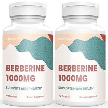 KoNefancy Berberine 1000mg with Silymarin,High Absorption Berberine HCL Supplements KoNefancy uk supplements