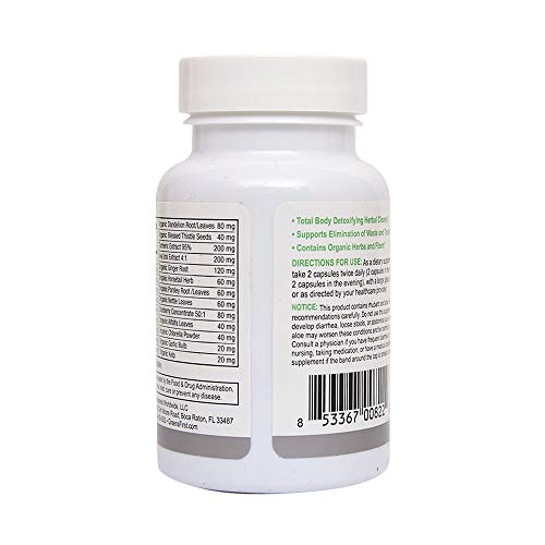 Greens First Full Body AM/PM Cleanse, 20 Veggie Capsules – Supplement for Natural Detox Greens First uk supplements