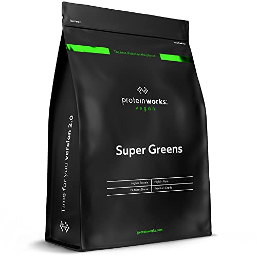 Protein Works Super Greens Powder | Nutrient Dense Detox Shake | Supports Immune System Protein Works uk supplements