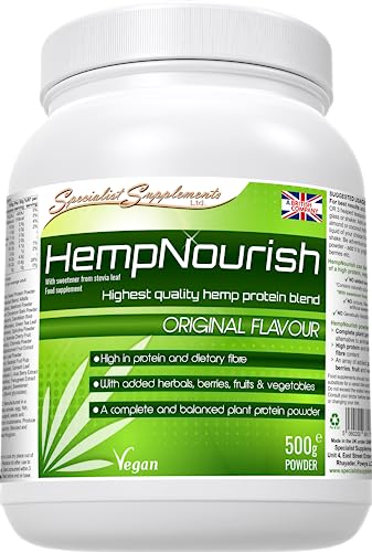 Specialist Supplements HempNourish Protein Powder 500g Specialist Supplements uk supplements