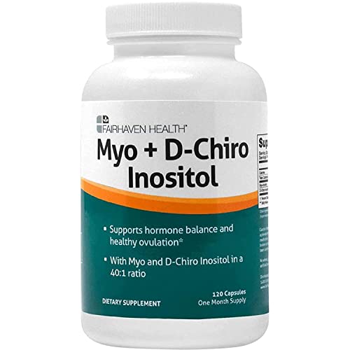 Fairhaven Health Myo-Inositol and D-Chiro Inositol Supplement | 40:1 Ratio | Female Fairhaven Health uk supplements