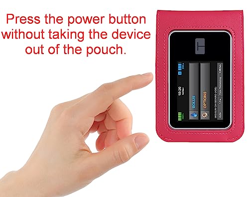 Carry pouch with a transparent window and pocket for Tandem Diabetes Care Insulin Pump usastar-SNK uk supplements
