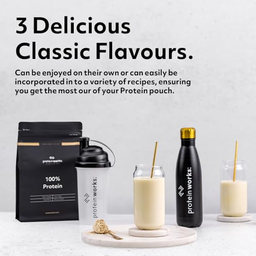 Protein Works - 100% Protein, 1.25kg, High Protein Blend, 41 Servings, Chocolate Silk Protein Works uk supplements