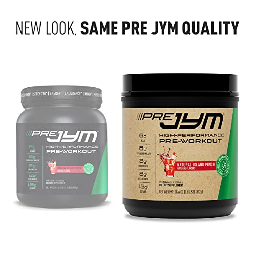 JYM Supplement Science Pre JYM Pre Workout Powder - BCAAs, Creatine HCI, Citrulline JYM Supplement Science uk supplements