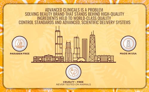 Advanced Clinicals Vitamin C Face & Body Cream Moisturizing Skin Care Lotion, Anti Advanced Clinicals uk supplements