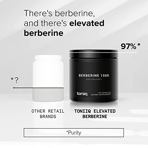 Toniiq Ultra High Strength Berberine 1500mg from The Himalayas Berberine Supplement Toniiq uk supplements