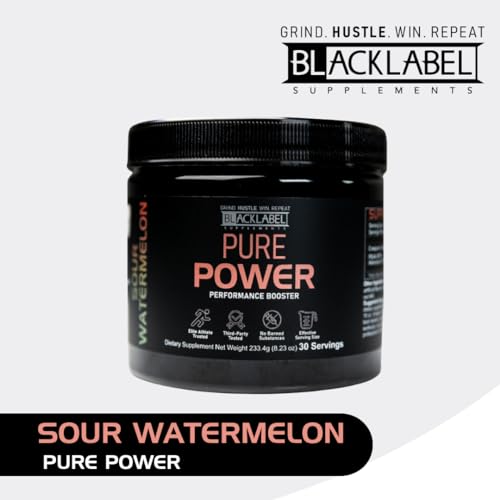 BLACKLABEL Supplements - Pure Power - Pre-Workout Dietary Supplement - Performance BLACKLABEL Supplements uk supplements