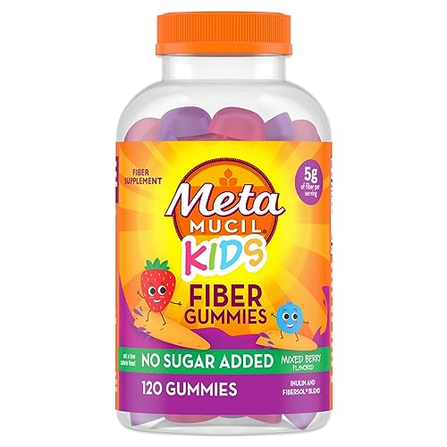 Metamucil Kids Fiber Supplement Gummies, 120ct Gummies Metamucil uk supplements