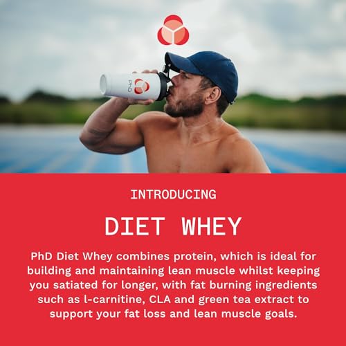PhD Nutrition Diet Whey High Protein Lean Matrix, Vanilla Crème Diet Whey Protein Powder PhD uk supplements