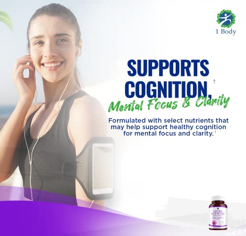 1 Body Liver Support: Twin Pack - 60 Capsules Each - Milk Thistle 1 Body uk supplements