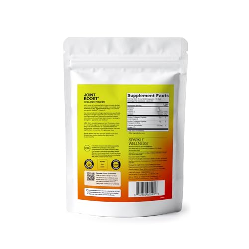 Sparkle Wellness FORTIGEL & TENDOFORTE Collagen Peptides | Collagen Powder with Calcium Ascorbate Vitamin C to Support Joint Mobility, Tendon & Ligament Health | Joint Boost (No Flavor) [30-Serves] Sparkle Wellness uk supplements