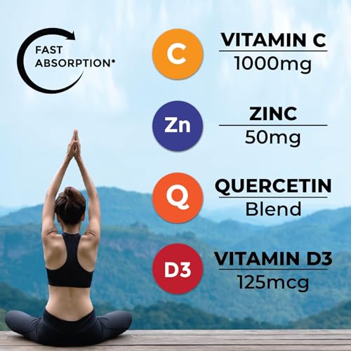 NEW AGE 8 in 1 Immune Support Booster Supplement with Elderberry, Vitamin C NEW AGE uk supplements