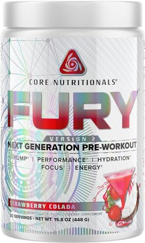 Core Nutritionals Fury V2: Pre-Workout Powder to Maximize Performance in The Gym Core Nutritionals uk supplements