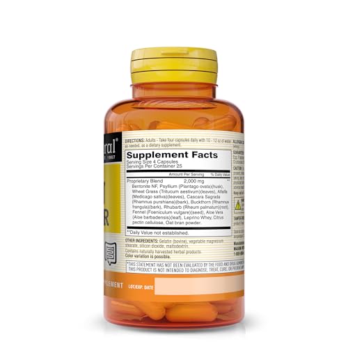 MASON NATURAL Herbal Colon Cleanser - Improved Digestive Health, Healthy Bowel MASON NATURAL uk supplements