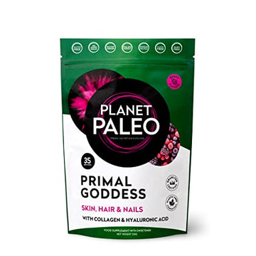 Planet Paleo Primal Goddess -Pure Collagen with Hyaluronic Acid and Zinc (210g, 35 Servings) Planet Paleo uk supplements