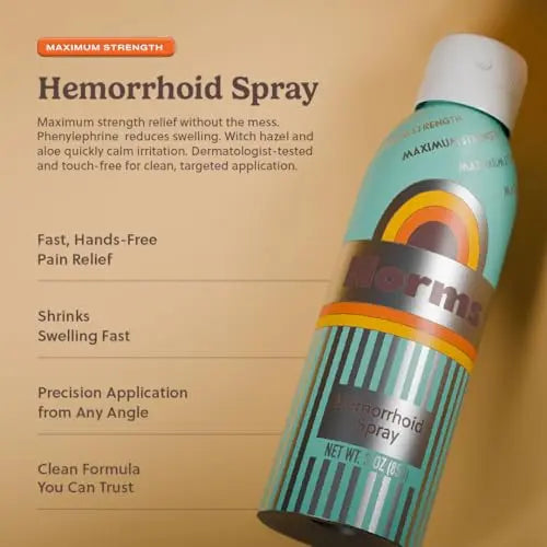 Norms The Full Hemorrhoid Treatment Bundle Medicated Wipes, Touch-Free Spray, and 5% Lidocaine Cream to Relieve Painful Itching, Burning & Swelling – Complete Hemorrhoid Care System Norms uk supplements