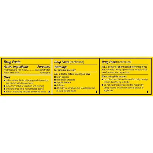 Preparation H Hemorrhoid Cooling Gel with Aloe for Fast Discomfort Relief - 0.9 Oz Tube Preparation H uk supplements