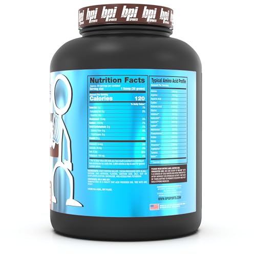 BPI Sports ISO HD Isolate Protein Chocolate Brownie - 69 Servings, 5.4 pounds BPI Sports uk supplements