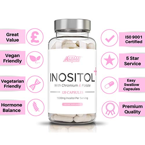 Myo-Inositol Capsules by Freak Athletics - Inositol Capsules with Chromium & Folate Freak Athletics uk supplements