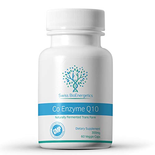 Co Enzyme Q10 CoQ10 300mg 60 Capsules - Superior Naturally Fermented Trans Form swiss bioenergetics uk supplements