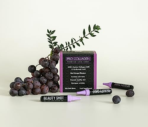 ProNutriWorld Marine Collagen Peptides Shots, Hyaluronic Acid and CoQ10 ProNutriWorld uk supplements