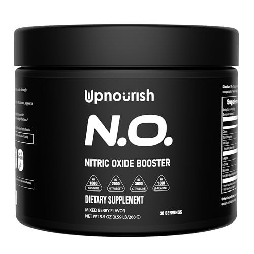 UpNourish Beet Root Powder Nitric Oxide Booster - L arginine L Citrulline Supplements UpNourish uk supplements