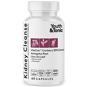 Youth & Tonic Kidney Cleanse Detox for Residual Metabolic Waste & Excess Body Water Youth & Tonic uk supplements