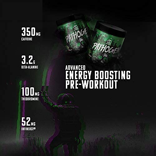Pathogen Pre Workout - Energy Boosting Preworkout Powder, Energy Inducing Stimulants Outbreak uk supplements