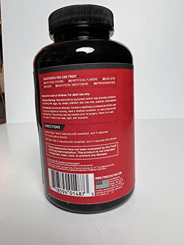 FORCE FACTOR Test X180 Alpha Max, 2-Pack, Total Testosterone and Nitric Oxide Booster Force Factor uk supplements