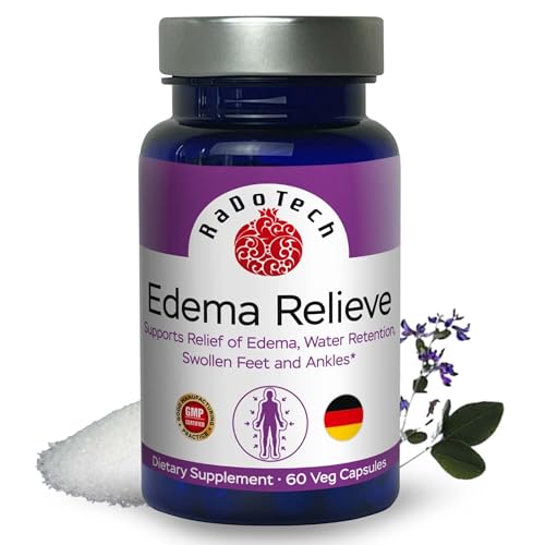 RaDoTech - Edema Relief Water Pills, Natural Diuretics for Water Retention, Foot Swelling RaDoTech uk supplements