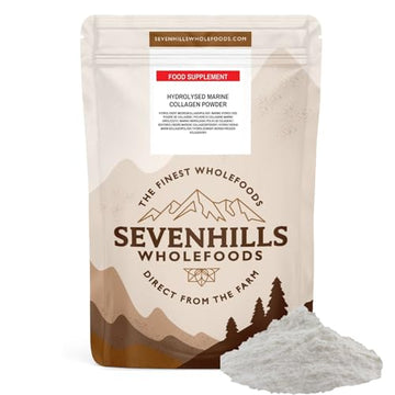 Sevenhills Wholefoods Hydrolysed Marine Collagen Powder 300g, from Switzerland, 100% Pure Unflavoured Protein Peptides Sevenhills Wholefoods uk supplements