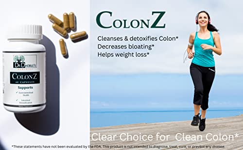 Dr. Dhoble’s Remedies ColonZ Colon Cleanser & Detox – Helps Occasional Constipation DR. DHOBLE’S REMEDIES uk supplements