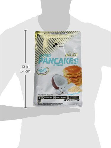 Olimp Labs Hi Pro Protein Pancakes in Powder, Coconut Flavour, 900 g OLIMP SPORT NUTRITION uk supplements
