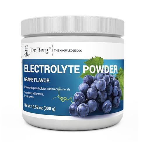 Dr. Berg Hydration Keto Electrolyte Powder - Enhanced w/ 1,000mg of Potassium & Real Dr. Berg Nutritionals uk supplements