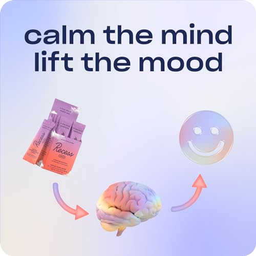 Recess Mood Powder, Calming Magnesium L-Threonate Blend with Passion Flower Drink Recess Inc. uk supplements