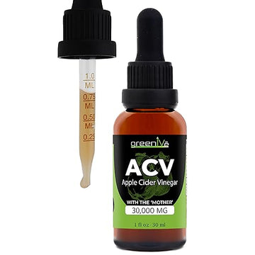 GreenIVe ACV Drops Apple Cider Vinegar Tincture with The Mother Weight Management GreenIVe uk supplements