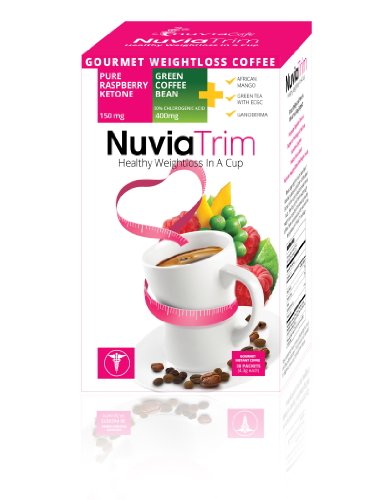 Nuvia Trim - Gourmet Instant Coffee for Weight Loss, with Garcinia Cambogia, Raspberry Nuvia uk supplements