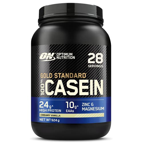 Optimum Nutrition Gold Standard 100% Casein Slow Digesting Protein Powder with Zinc Optimum Nutrition uk supplements
