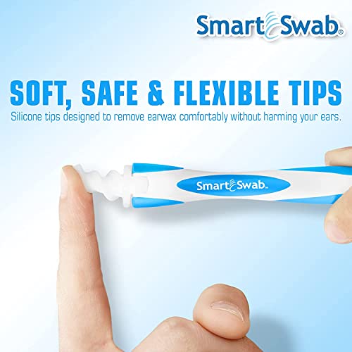 Smart Swab - Spiral Ear Cleanser - Earwax Remover Tool - 16 Replaceable ND products uk supplements
