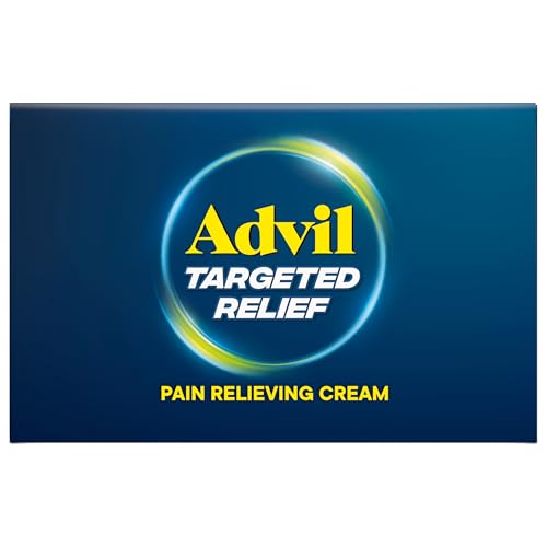 Advil Targeted Relief Pain Relieving Cream, Up to 8 Hours of Powerful Relief of Minor Arthritis Pain, Joint Pain, Lower Back Pain and Muscle Pain - 2.3 oz Advil uk supplements