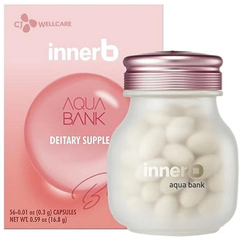 Innerb Aqua Bank (28 Servings, 4 Weeks) - Premium Korean Skincare Supplement CJwellcare uk supplements
