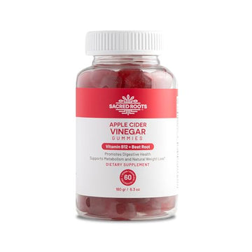 Sacred Roots Sugar-Free, Apple Cider Vinegar Gummies, 60 Gummies – Supports Healthy Sacred Roots uk supplements