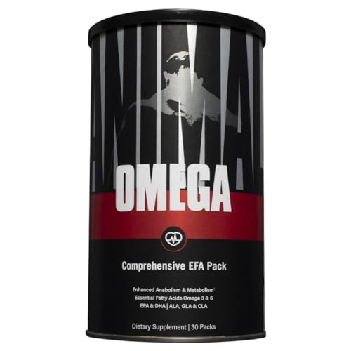 Animal Omega – Omega 3 & 6 Supplement – Fish Oil, Flaxseed Oil, Salmon Oil, Cod Liver Animal uk supplements