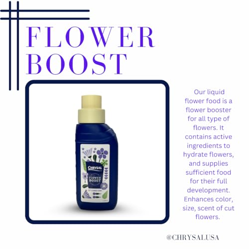 Chrysal Cut Flower Universal Food (10 ml/L Bottle) — Increase The Flower Boost with Floral Supplies Chrysal uk supplements