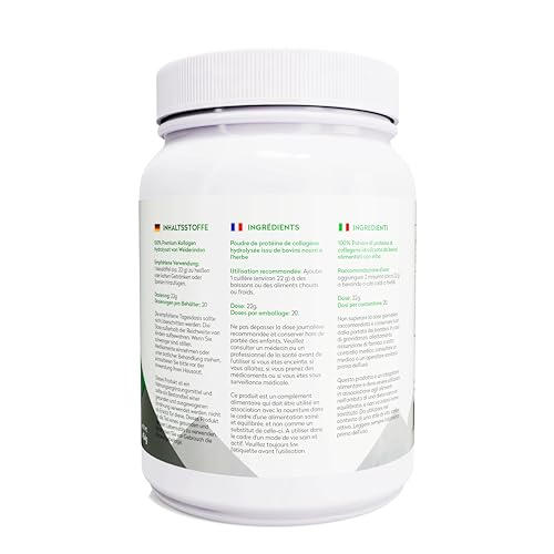 Pure Health Unflavored Collagen Powder Supplement 454g | 20g of Protein Per Serving Pure Health uk supplements
