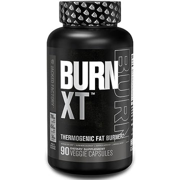 Burn XT Black Thermogenic Fat Burner - Weight Loss Supplement, Appetite Suppressant Jacked Factory uk supplements