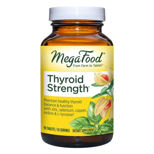 MegaFood Thyroid Strength - Mineral Supplement - Thyroid Support for Women MegaFood uk supplements